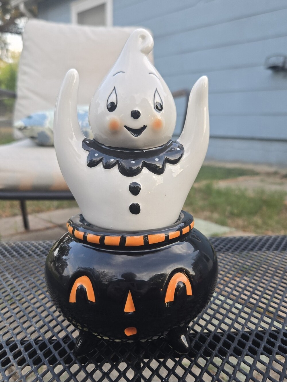 Johanna Parker Carnival Cottage Ghost Container NWOT